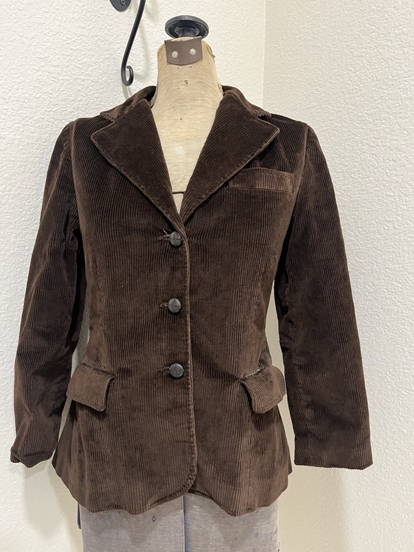 Brooks Additions - Brown Lined Jacket With Pockets - Juniors - Size 5