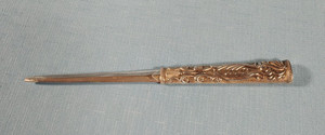 Vintage 1991 Godinger Silver Plated Letter Opener 9.3/4” Long
