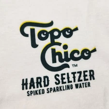 Topo Chico hard seltzer Logo Adult T Shirt Tultex size XXL