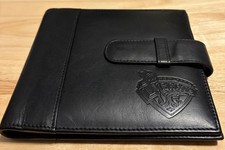 New York Liberty Early 2000s WNBA Basketball Team Issued Leather CD Case