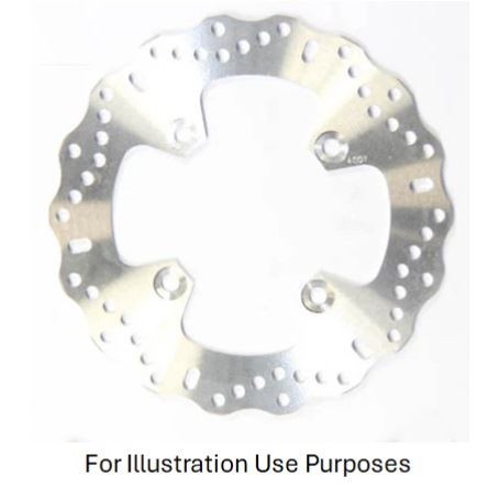 EBC S/Steel Solid Cont Rear Brake Disc 16 RLHS for Kawasaki ZR 750 Zephyr 91-95
