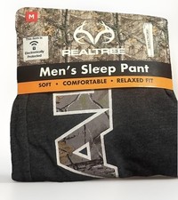 Realtree Camo Mens Sleep Pants Pajama Bottoms Medium Relaxed Fit Lounge PJs New