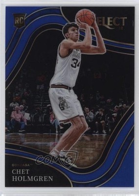 2022 Chronicles Draft Picks Select Blue Prizm 28/99 Chet Holmgren Rookie RC 0bv5