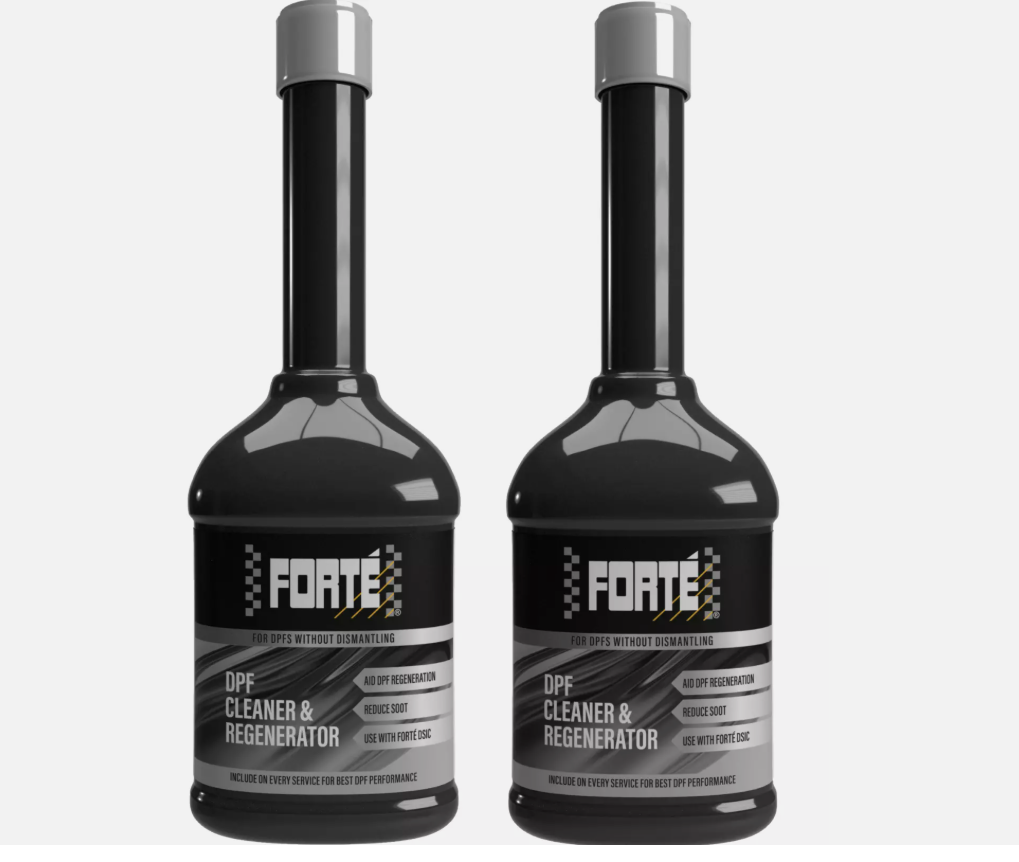 2 x Forte DPF Cleaner and Regenerator 400ml Diesel Particulate Filter Cleaner