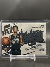 2025 Topps Flagship Basketball - Ace Bailey #CC-5 Clutch City Prospect