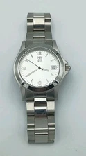 ESO Watch Company E5063  Silver Dial SS Quartz Movement Wrist Watch