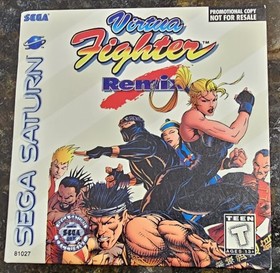 Virtua Fighter Remix & 2 Sega Saturn 1995 Promotional Copy Not For Resale Sleeve