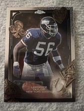 2025 Topps Chrome Football Fortune 15 Lawrence Taylor Refractor