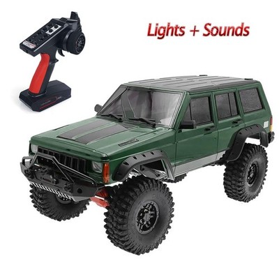1:10 4*4 Rock Crawler Climbing Truck Lights Sound 2-Speed Transimission Vehicles