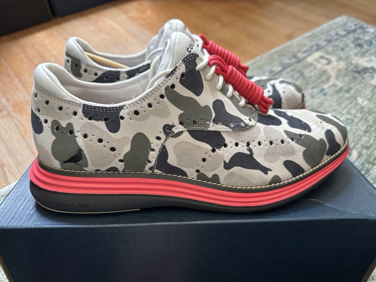 Cole Haan x Staple Pigeon OriginalGrand Wingtip Oxford Black Red Mens 12 Tech Cole Haan Original Grand -Lunar Grand/ Wingtip Oxford x Jeff  main image 2
