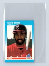 1987 Fleer Classic Miniatures #3 Harold Baines Chicago White Sox