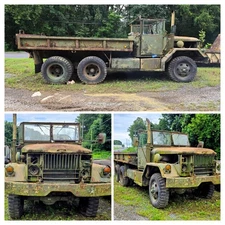 M54 5 Ton Cargo Truck 6x6 Multi-fuel Engine 5-speed Transmission Two Speed...
