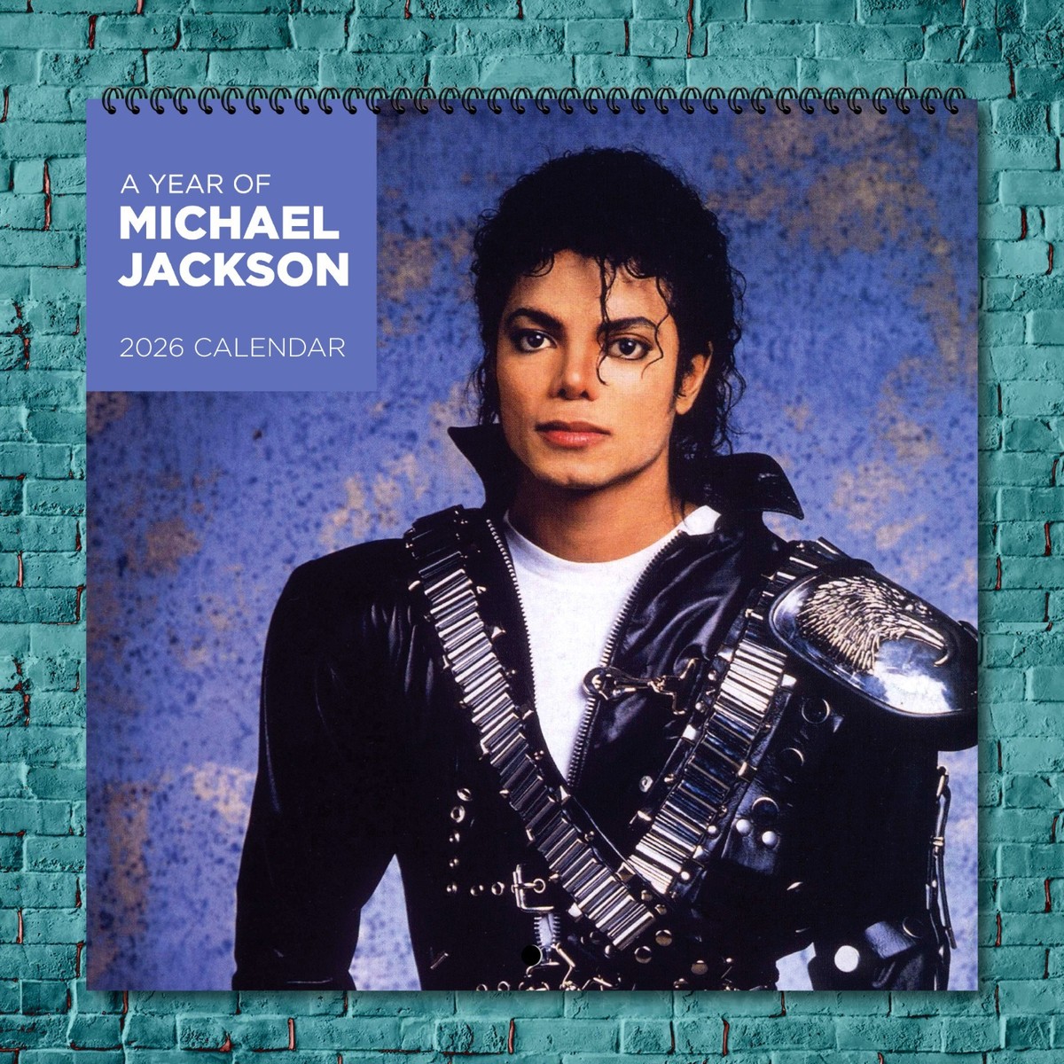 Michael Jackson 2026 Wall Calendar, 12-Month Celebrity Photo