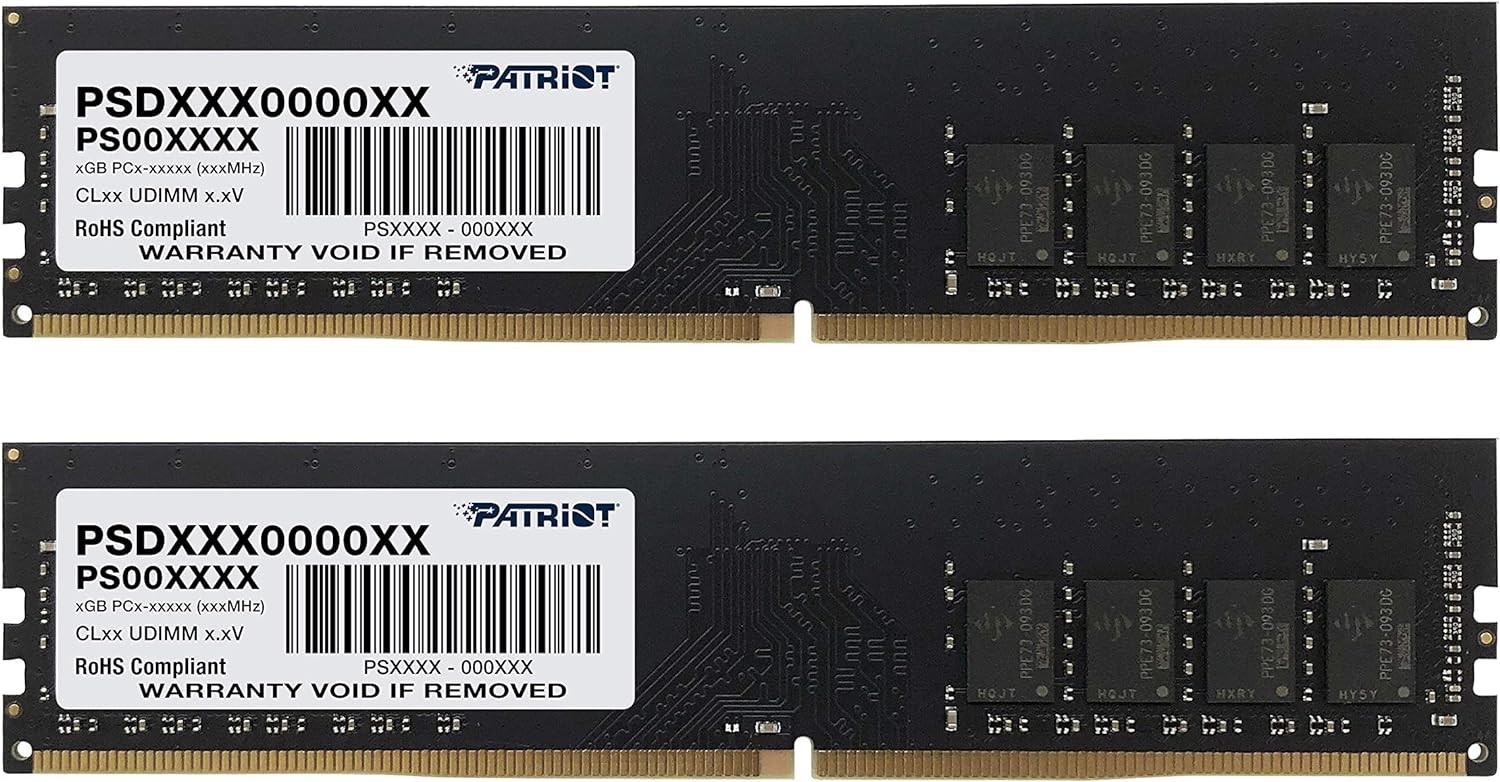 Patriot Signature DDR4 8GB 2x4GB 2666MHz PC4-21300 Gold Black RAM