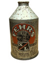 Fehr's X/L  Crowntainer Conetop 12-ounce Empty. Frank Fehr Brewing Louisville Ky — photo 1
