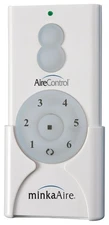 MinkaAire RC1000 Remote Control for Six Speed DC Ceiling Fan - White