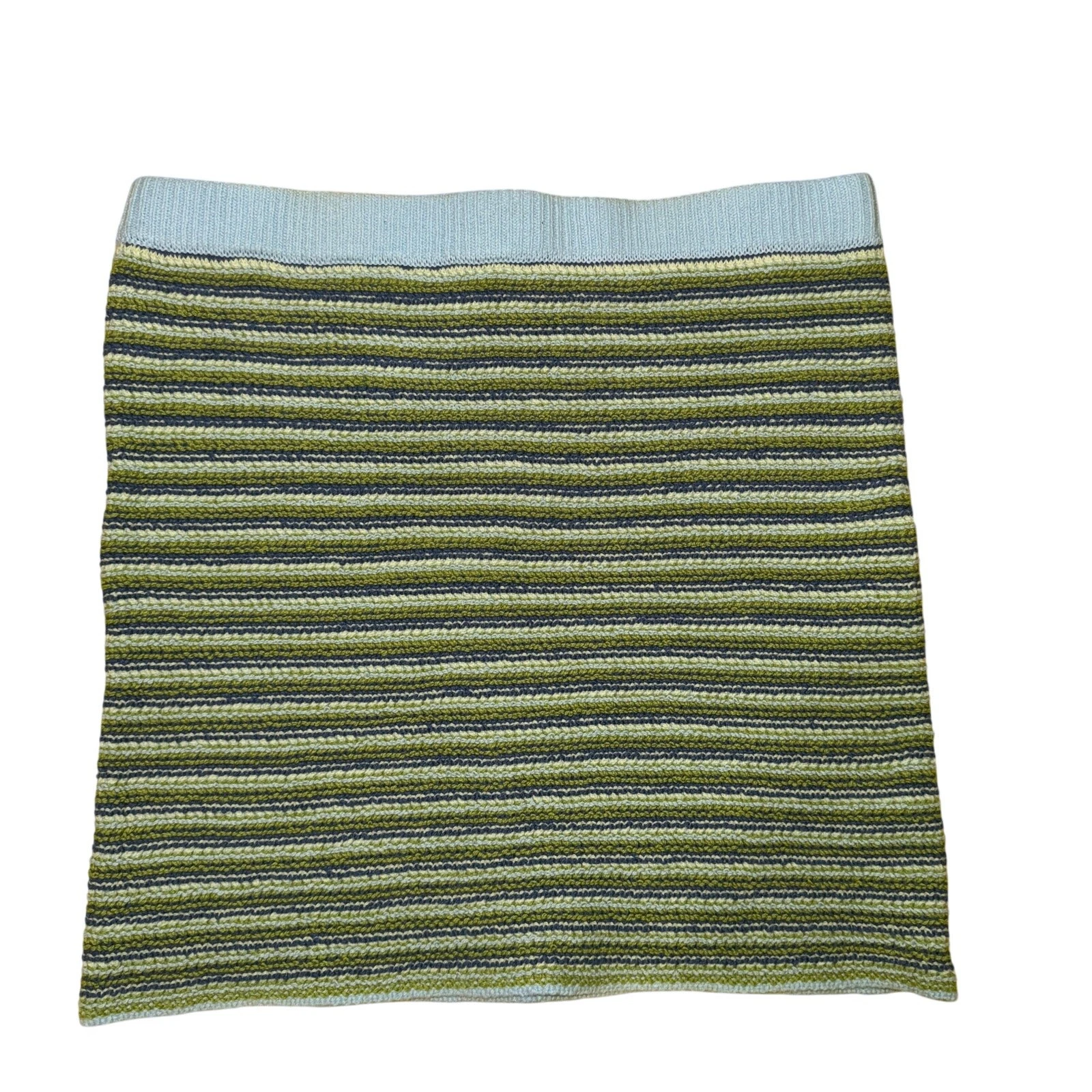 American Eagle Women M Skirt Whimsy Festival Stripes Indie Boho Hippie Mod Retro