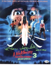 Patricia Arquette signed 11x14 Photo Kristen A Nightmare on Elm Street 3 JSA