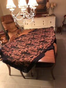 Marilyn Monroe Throw , Rare Find , Custom Made Silk Tassels 