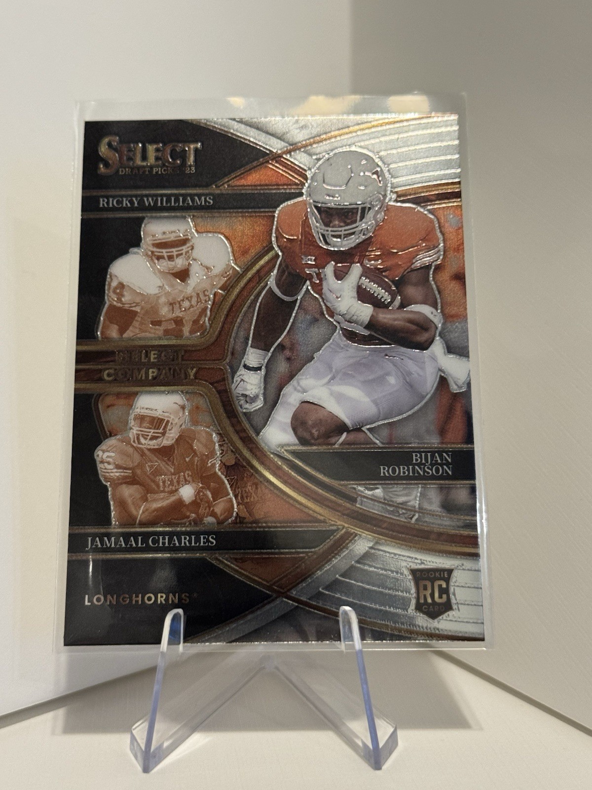 2023 Panini Select Draft Picks - Select Company Bijan Robinson #SC-TE (RC)