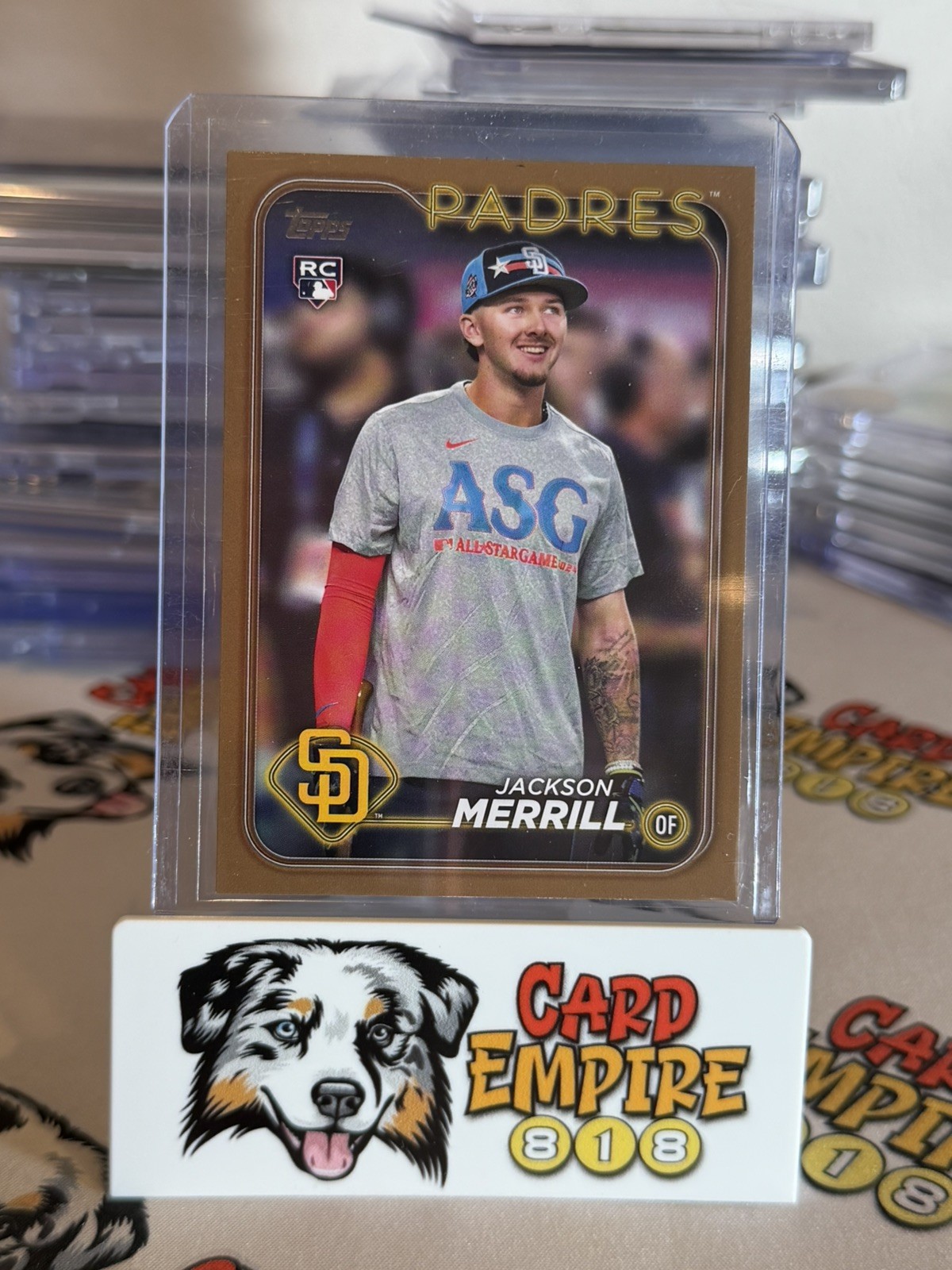 2024 Topps Update 2024 All-Star Game Gold 50/75 Jackson Merrill #ASG-49 Padres