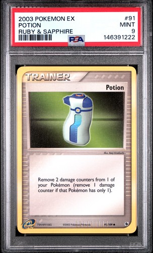 Potion graded PSA 9 for sale on eBay