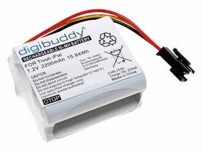 Akku für Tivoli PAL iPAL TEAC R-1 R-2 R-5  Bluetooth Radio | 7,2V 2200mAh | 3-po