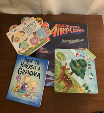 Lot of 6 children's books ages 0-7 and over