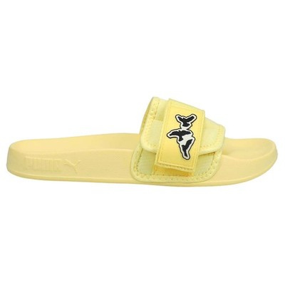 PUMA  X Neymar Jr Leadcat 2.0 Slide  Mens Yellow Casual Sandals 38586301