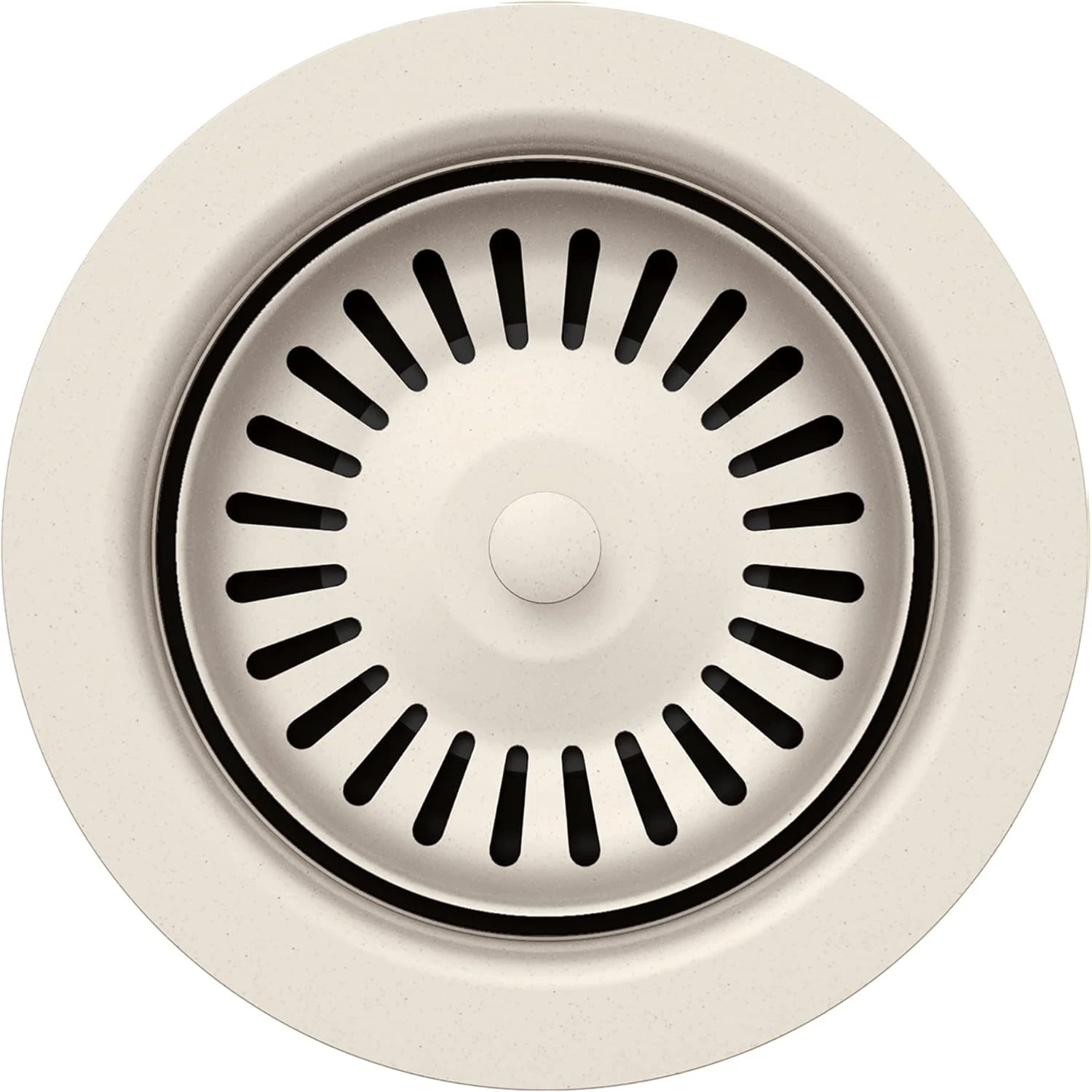 203439 Metal Basket Strainer, Soft White