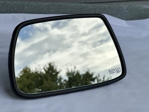 Jeep Grand Cherokee left side driver door heated auto dim mirror glass 2005-2010