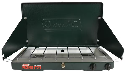 #ad US WAREHOUSE Coleman Classic Propane Gas Camping Stove 2 Burner $79.90