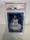 Brandon Miller 2025-26 Bowman Chrome Sapphire Hornets Auto #BCA-BM