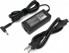 45W 19.5V 2.31A for HP Laptop Charger Blue TipHP Pavilion x360 11 13 15 Zbook...