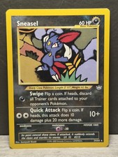 Sneasel - 24/64 Neo Revelation 2000 - WOTC Pokemon TCG NM  on eBay