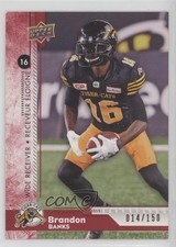 2018 Upper Deck CFL Red 14/150 Brandon Banks #169 6i4