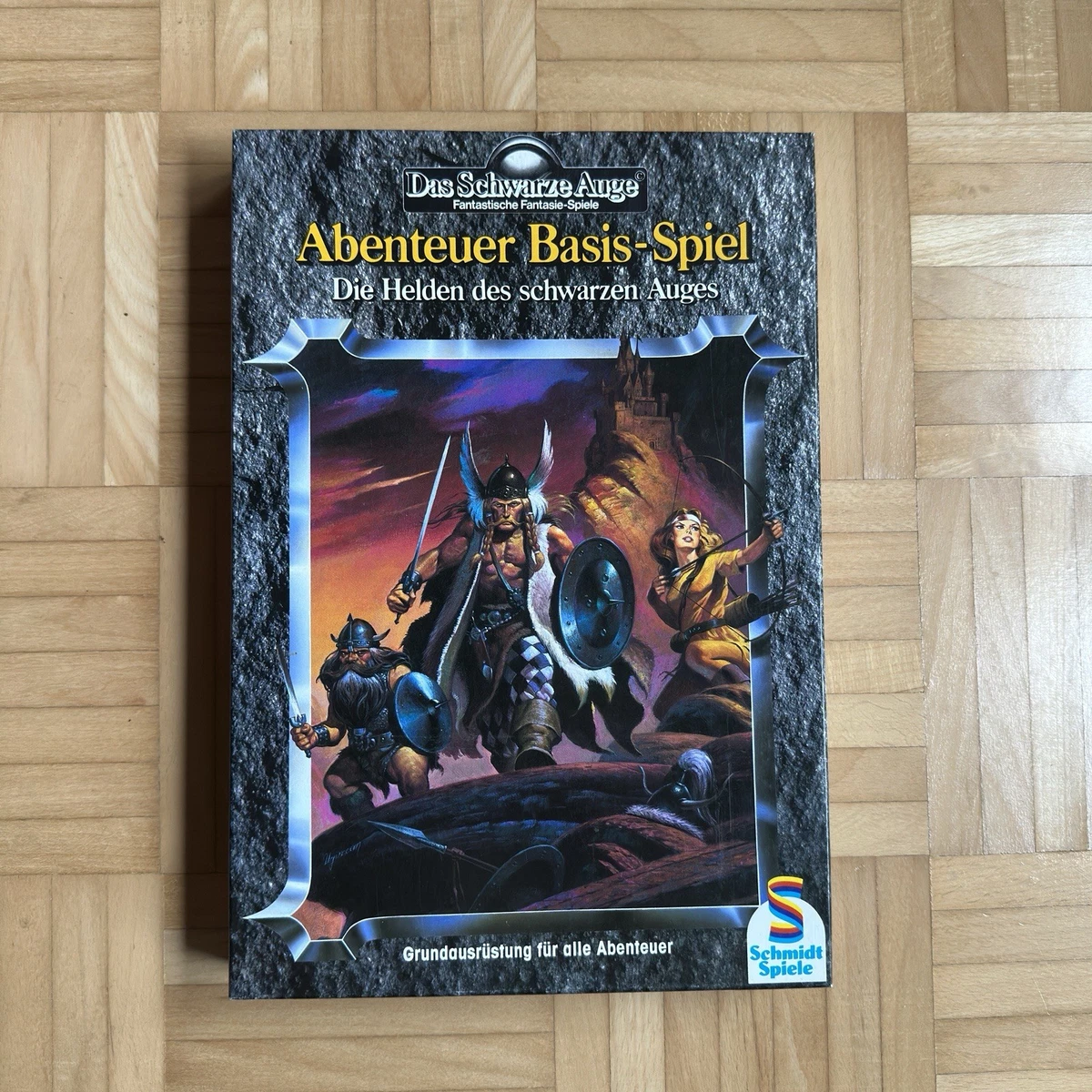 DSA Das Schwarze Auge 1994 Abenteuer Basis Spiel Die Helden. Fantasy Schmidt TOP