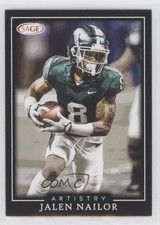 2022 SAGE Artistry Jalen Nailor #53 03rk