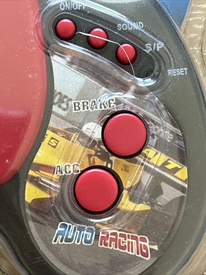 DE COLECCIÓN RARO INTELLIVISION AUTO CARRERAS LCD JUEGO PORTÁTIL Nuevo En Caja Foto 4 de 4