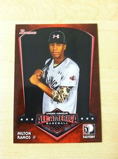 2013 BOWMAN UNDER ARMOUR MILTON RAMOS BASEBALL FACTORY  ROOKIES