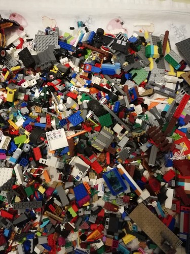 Lego 1 Kg Set Batman, Jurassic Park, City, Heroes, Spider Man, Technic - Bild 5 von 12