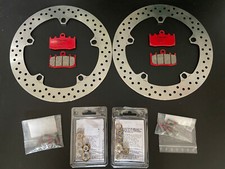 Brembo Komplettsatz Bremsscheiben Beläge Schrauben vorne  BMW R 1200 GS    04-07
