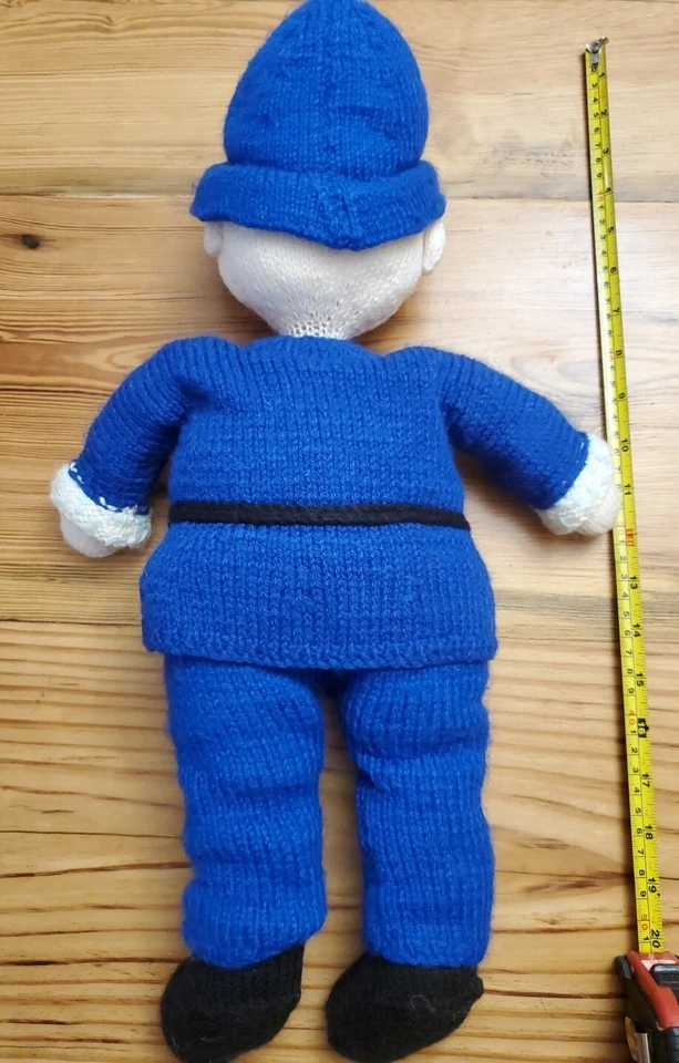 Muñeco de peluche serie Mr. Plod Noddy personaje Enid Blyton 20 pulgadas hecho a mano Foto 4 de 4