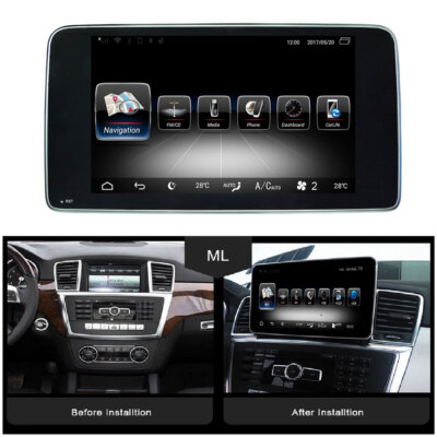Car Video Player for Benz ML GL 2013 Carplay Phonelink GPS Navi SWC 9''RDS Radio