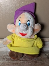 m Vintage Walt Disney World Dopey Plush Stuffed Toy Snow White  Seven Dwarfs 8  