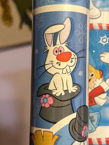 RARE ☃️ Amer Greetings™ 3-Roll Gift Wrap Frosty the Snowman 60 sq ft Toys R Us - Picture 9 of 12