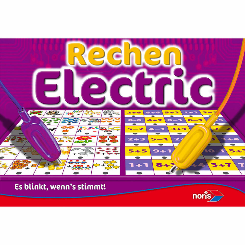 Thumbnail - Noris Rechen-electric Elektrisches Spielbrett Brettspiel Lernspiel