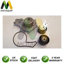 Timing Cam Belt Kit + Water Pump Motaquip Fits Fiesta 206 207 Bipper C3 Nemo