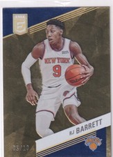 2022-23 Panini Donruss Elite NBA n. 11 RJ Barrett Gold 5/10