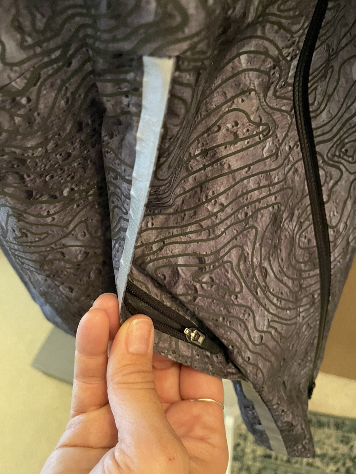 Nike shield Jacket Waterproof Running Jacket Brea… - image 9